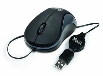 Mouse Klip Xtreme Óptico KMO-113, Alámbrico, USB, 1000DPI, Negro/Gris 