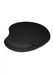 Mousepad Klip Xtreme KMP-100B con Descansa Muñecas de Gel, Negro 