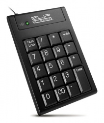 Klip Xtreme Teclado Numérico Abacus, USB, Negro 