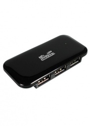 Klip Xtreme Hub KUH-190B, 4 Puertos USB 2.0, 480 Mbit/s, Negro 