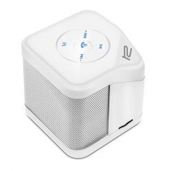 Klip Xtreme Bocina Portátil BluNote II, Bluetooth, Inalámbrico, 3W RMS, Blanco 
