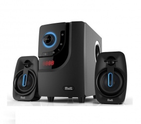 Klip Xtreme Blue Wave II Mini Componente, Bluetooth, 40W RMS, USB, Negro 