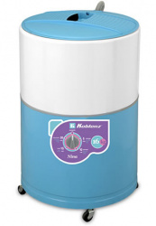 Lavadora Redonda LRK-1611A Nina, 16kg, 4 Programas de Lavado, Azul/Blanco 