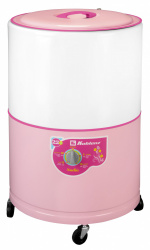 Koblenz Lavadora LRK-2211A, 22kg, 4 Programas de Lavado, Rosa/Blanco 