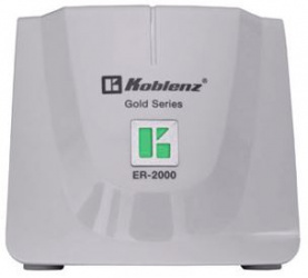 Regulador Koblenz ER-2000, 134J, 800W, 2000VA, Entrada 95-145V, 8 Contactos 