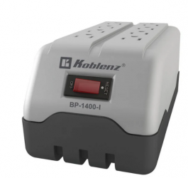 Regulador Koblenz BP-1400-I, 800W, 1.400VA, Entrada 120V, Salida 120V, 8 Salidas 