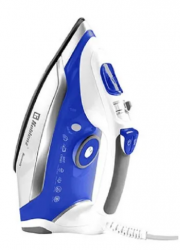 Koblenz Plancha Vapor Secure Keramik Pro, 1800W, 350ml, Azul/Blanco 