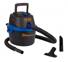Koblenz Aspiradora WD2.5MA, 9.5 Litros, Negro/Azul 
