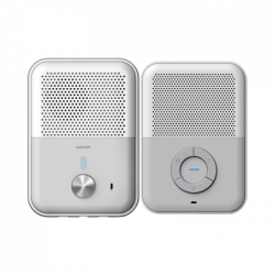 Kocom Videoportero/Interfon KDP-Q81K, Altavoz, Alámbrico, Gris/Blanco 