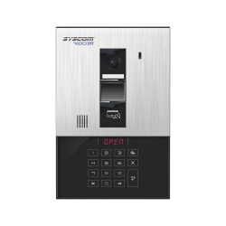 Kocom Frente de Calle KLP-C420R, Altavoz, Inalámbrico, Negro/Gris  