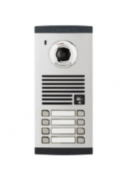 Kocom Frente de Calle KVL-TC308I, Altavoz, Alámbrico, Plata  