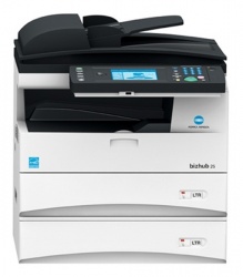 Multifuncional Konica Minolta bizhub 25, Blanco y Negro Láser, Print/Scan/Copy/Fax 