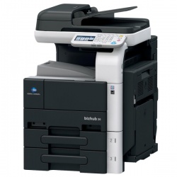 Multifuncional Konica Minolta bizhub 36, Blanco y Negro, Láser, Print/Scan/Copy 