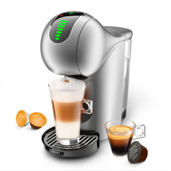 Krubs Cafetera para Dolce Gusto Genio Touch, 1 Taza, Plata 