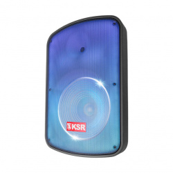 KSR Bafle KSW-4115, Bluetooth, Alámbrico/Inalámbrico, 40W RMS, 25.000W PMPO, USB, Negro 