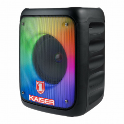 KSR Bafle KSW-7005, Bluetooth, Alámbrico/Inalámbrico, 4.800W PMPO, 15W RMS, USB, Negro 