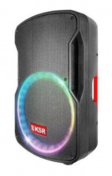 KSR Bafle MSA-7515MX, Bluetooth, Alámbrico/Inalámbrico, 25.000W PMPO, USB, Negro 
