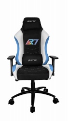 Kultec Silla Gamer KLTE-97/R7, hasta 140kg, Negro/Blanco 