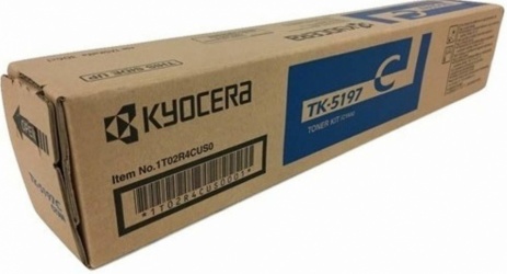 Tóner Kyocera TK-5197C Cian, 7.000 Páginas  