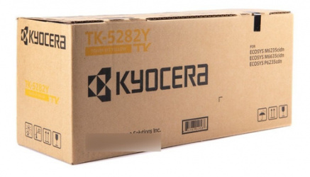 Tóner Kyocera TK-5282Y Amarillo, 11.000 Páginas  