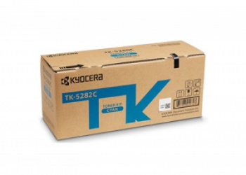 Tóner Kyocera TK-5282C Cian, 11.000 Páginas  