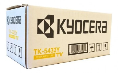 Tóner Kyocera TK-5432Y Amarillo, 1.250 Páginas  