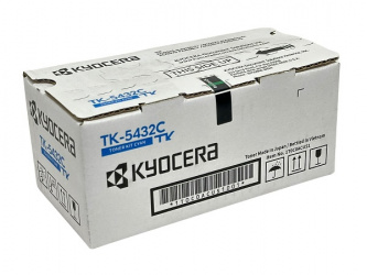 Tóner Kyocera TK-5432C Cian, 10.000 Páginas 