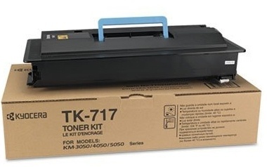 Tóner Kyocera TK717 Negro, 34.000 Páginas 