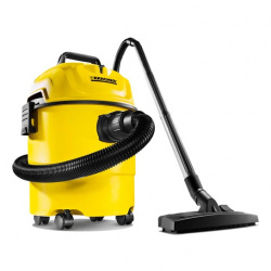 Karcher Aspiradora WD 1, 1200W, 15 Litros, Amarillo/Negro 