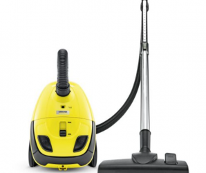 KÄrcher Aspiradora VC 1, 900W, 1.5 Litros, Negro/Amarillo 