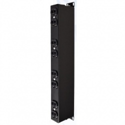 Laces Barra de 8 Contactos LA100BC10P, 15A, 1500V, Negro 