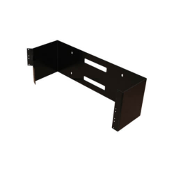 Laces Bracket de Pared para Rack, 4UR, hasta 40kg, Negro 