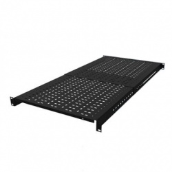 Laces Charola Ajustable para Rack, hasta 50Kg, Negro 