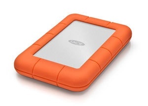 Disco Duro Externo LaCie Rugged Mini 500GB, 5400RPM, USB 3.0, Naranja/Plata - para Mac/PC 