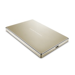 Disco Duro Externo LaCie Porsche Design Mobile Drive 2.5'', 2TB, USB 3.1, Oro - para Mac/PC 