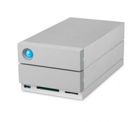 Disco Duro Externo LaCie 2big Dock Thunderbolt 3, 28TB, USB 3.0, Plata - para Mac/PC 