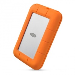 Disco Duro Externo LaCie Rugged RAID Pro, 4TB, USB-C, Naranja, A Prueba de Agua y Golpes - para Mac/PC 