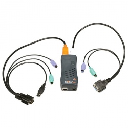 Lantronix Switch KVM SpiderDuo, USB, PS/2, VGA 