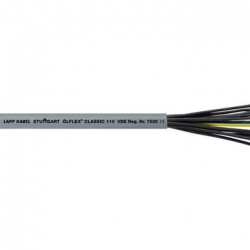 LAPP Cable de Control, 5 Hilos, 2.5mm², Gris - Precio por Metro, Se vende en Tramos de 100 Metros 