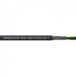 LAPP Cable de Control, 4 Hilos, 2.5mm², Negro- Precio por Metro 