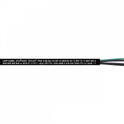 LAPP Cable de Control, 18 AWG, 25 Hilos, Negro - Precio por Metro 