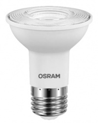 Ledvance Foco LED PAR20, Luz Blanco Cálido, Base E27, 6W, 525 Lúmenes, Blanco 