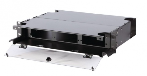 Legrand Distribuidor de Fibra Óptica, 2U, Negro 