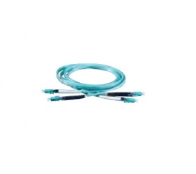 Legrand Cable Fibra Óptica Dúplex 2x LC/PC Macho - 2x LC/PC Macho, 1 Metro, Aqua 