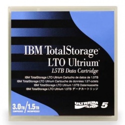 Lenovo Soporte de Datos LTO-5 Ultrium, 1.5TB, 846 Metros, 5 Piezas 