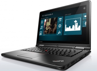 Ultrabook Lenovo 2 en 1 ThinkPad Yoga 12.5'', Intel Core i3-4010 1.70GHz, 4GB, 128GB SSD, Windows 8.1 Pro 64-bit, Negro 