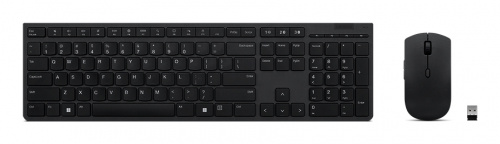 Kit de Teclado y Mouse Lenovo 4X31K03954, Inalámbrico, RF Inalámbrico/Bluetooth, Gris, Español 