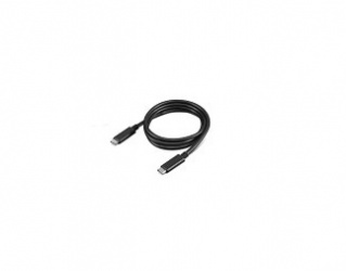 Lenovo Cable USB-C Macho - USB-C Macho, 1 Metro, Negro 