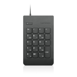Lenovo Teclado Numérico KBD_BO, Alámbrico, USB, Negro 