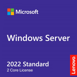 Lenovo Microsoft Windows Server 2022 Standard Additional License, 2-Core 